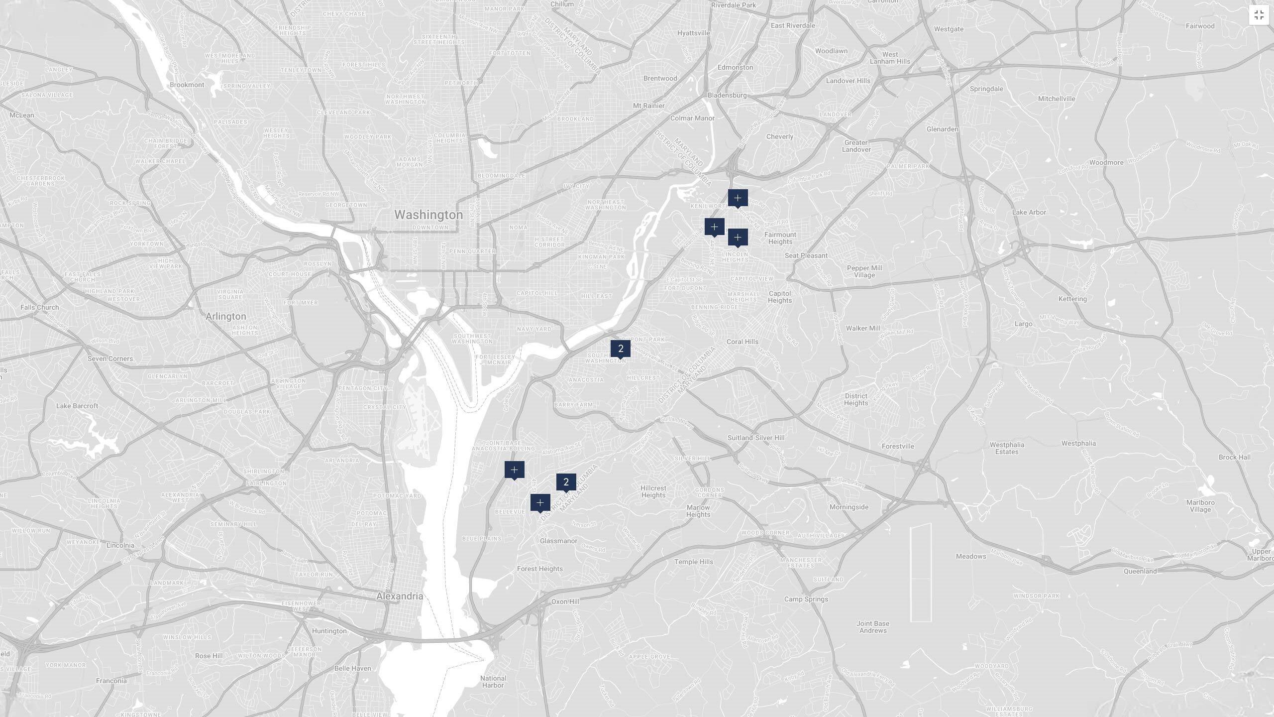 Boutique Multifamily Bankruptcy Portfolio Static Map